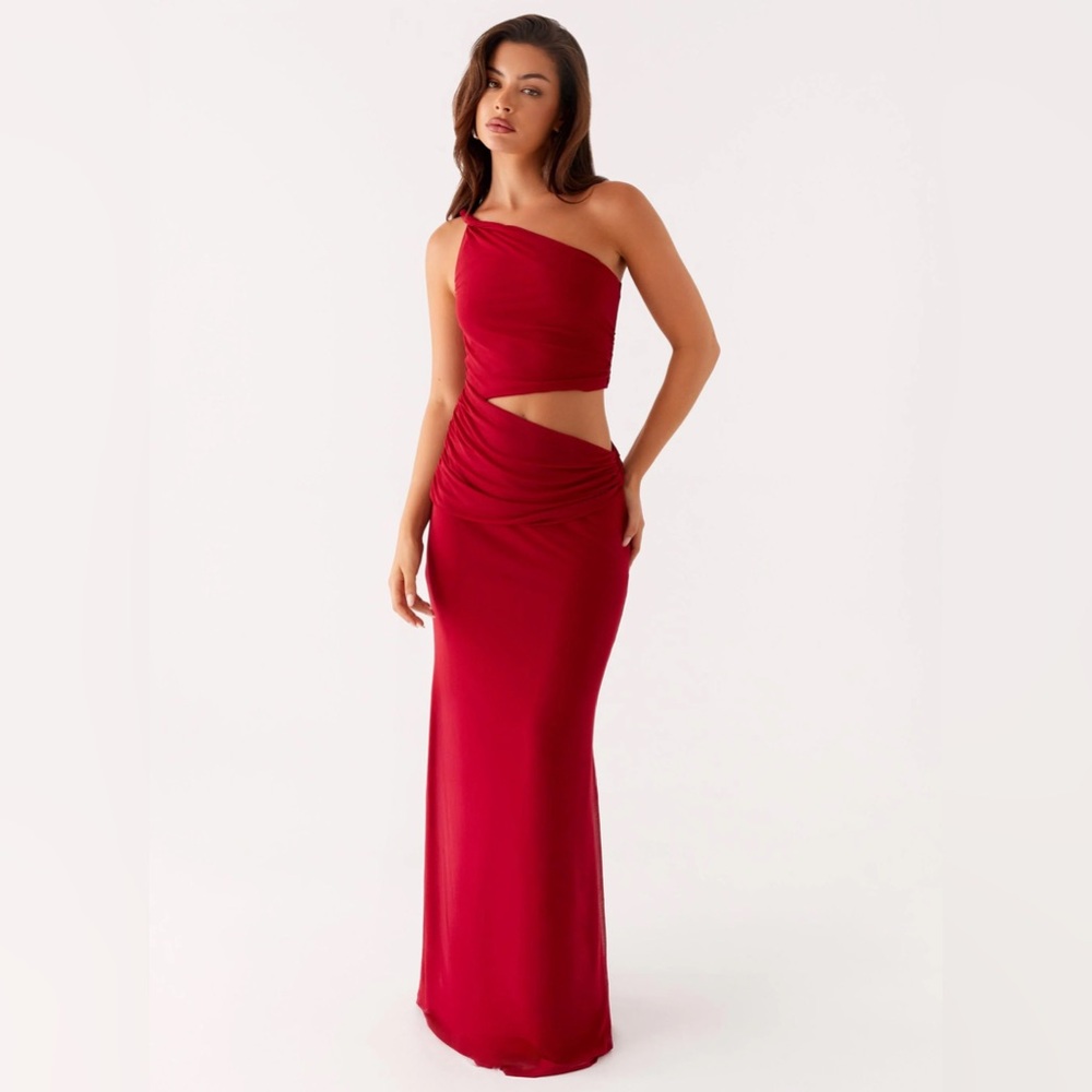 NWT Peppermayo Three Wishes Raspberry maxi dress